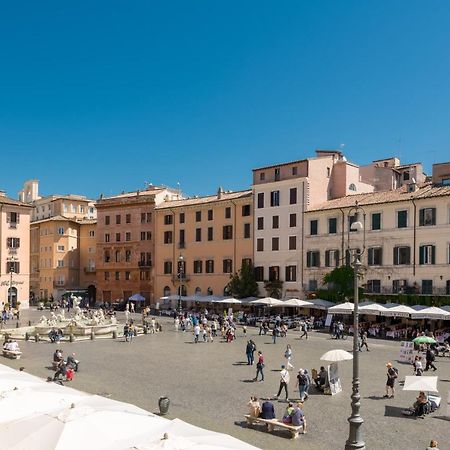 New! Amazing Piazza Navona View Roma Exterior foto