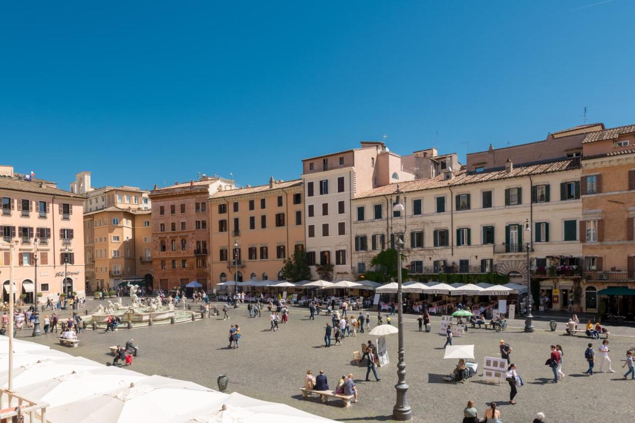 New! Amazing Piazza Navona View Roma Exterior foto