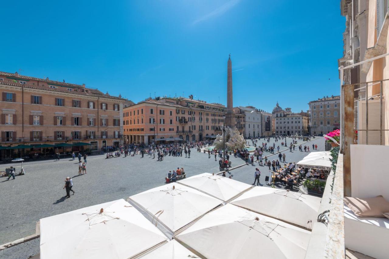 New! Amazing Piazza Navona View Roma Exterior foto