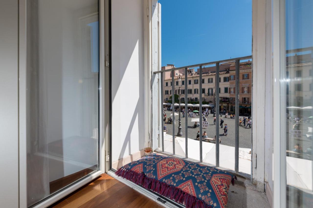 New! Amazing Piazza Navona View Roma Exterior foto