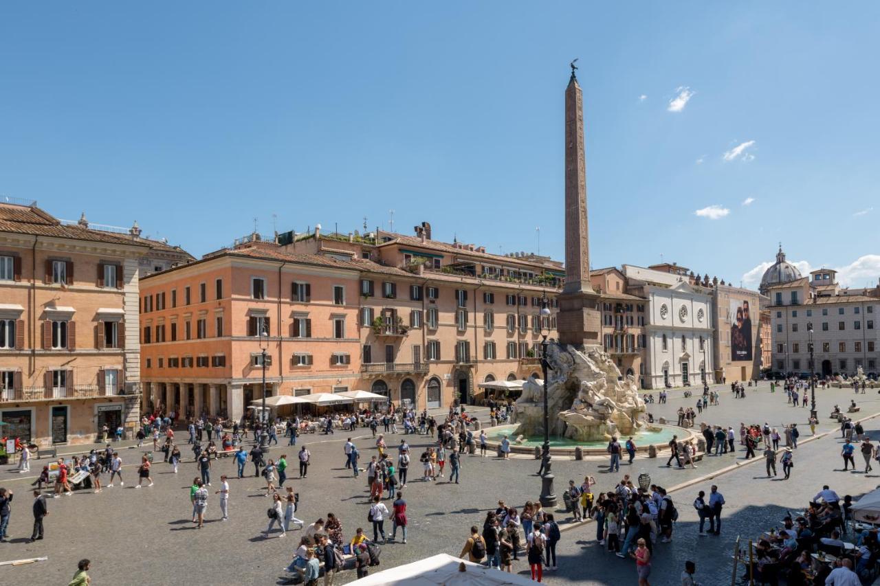 New! Amazing Piazza Navona View Roma Exterior foto