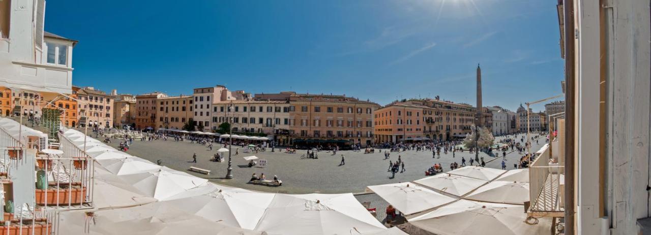 New! Amazing Piazza Navona View Roma Exterior foto