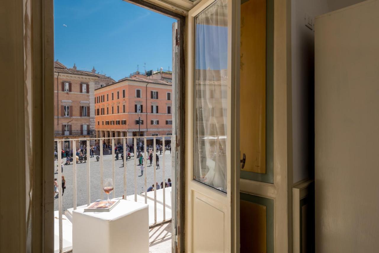 New! Amazing Piazza Navona View Roma Exterior foto